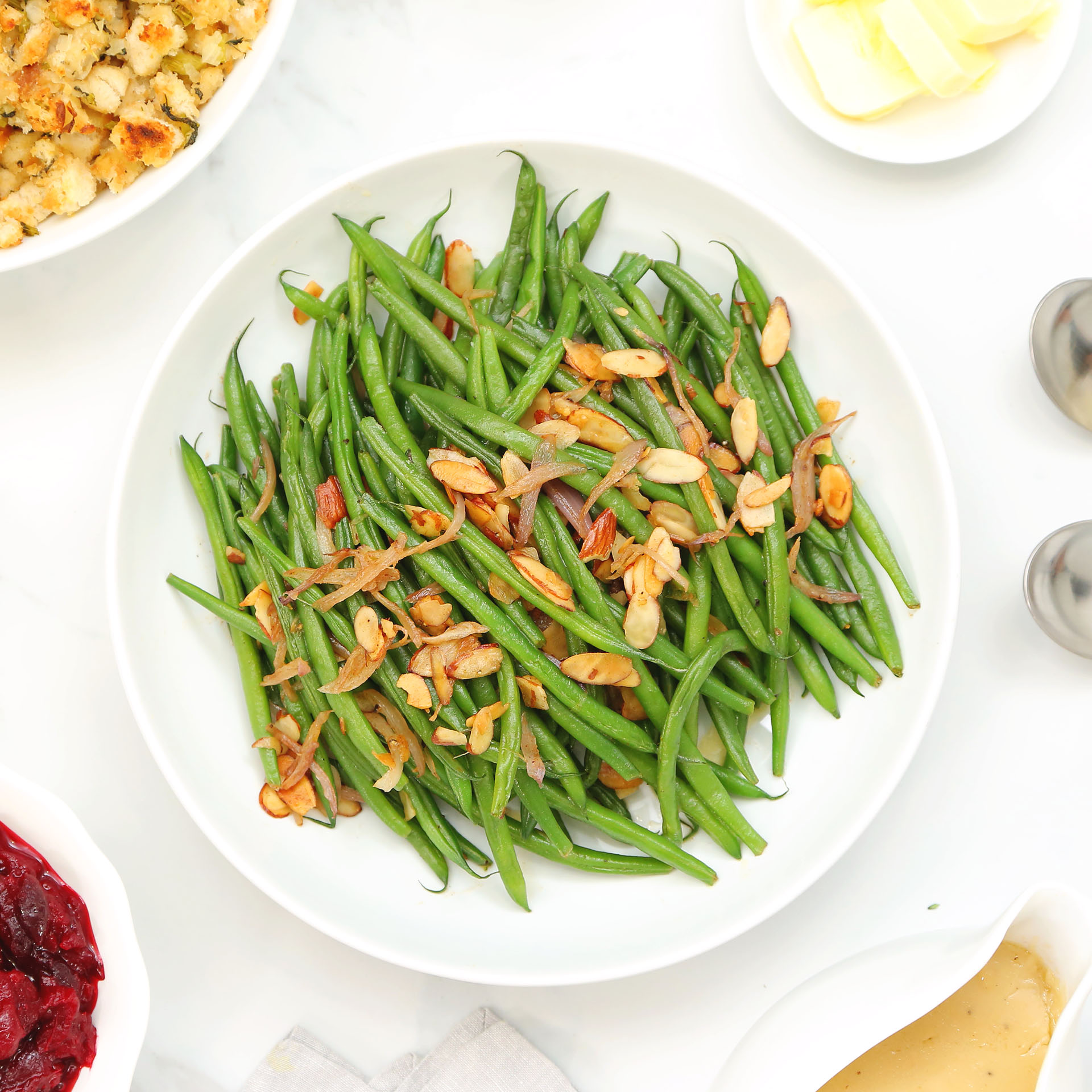 Green Beans Almondine Foolproof Holiday Recipe The Domestic Geek